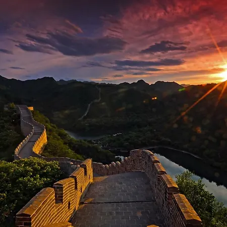 Beijing Huanghuacheng Water Great Wall Derunju Guesthouse Huairou Exterior photo